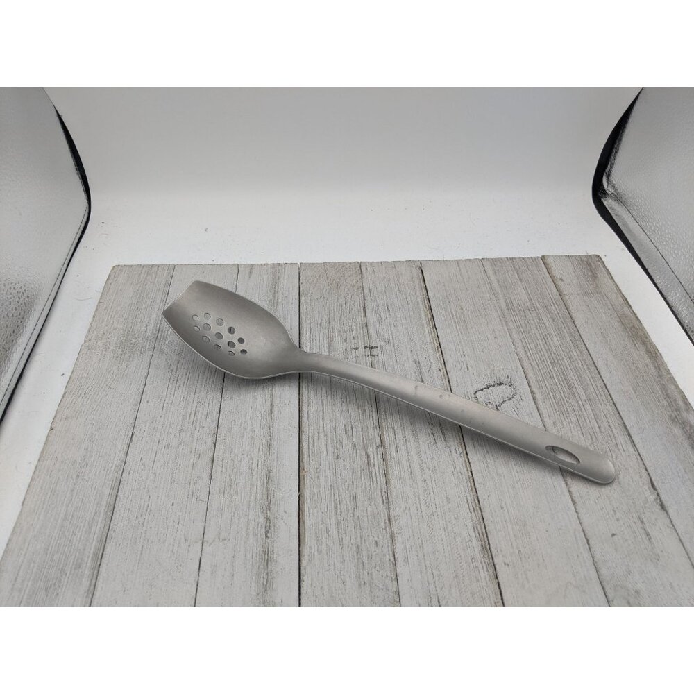 Rada Cutlery Cooking Holes Stainless Steel Serving Spoon Slotted R125 11 3/8"